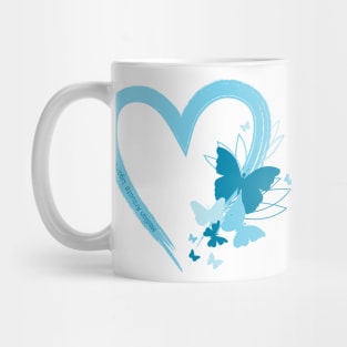 Butterfly Heart (MALS) Mug